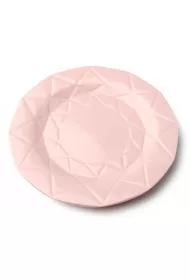 Mondex Talerz paski Adel Pink 24 cm