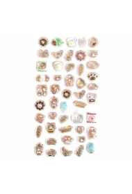 dpCraft Naklejki candy drops tawny 48 szt szt