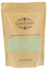 ScentChips �wieca sypana 250gr wosk per�owy zielony