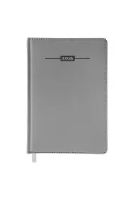 Easy Stationery Kalendarz ksikowy 2025 A5 szary EASY