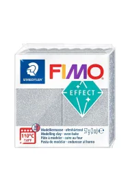 Staedtler Masa termoutwardzalna Fimo 57g srebrny b�yszcz�cy