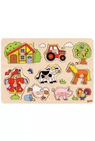 Puzzle z uchwytami Farma Goki