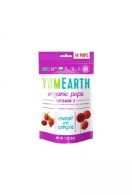Yumearth Lizaki owocowe z wit. C wina, truskawka 85 g Bio