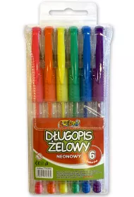 Penmate Kolori D�ugopis �elowy neonowy 6 szt.