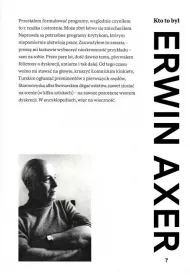 Kto to by� Erwin Axer?