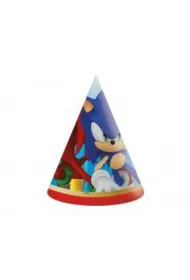 Godan Czapeczki papierowe Sonic 6 szt.