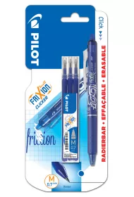 Pilot Piro kulkowe Frixion Clicker niebieskie + wkady 0,7 mm