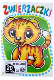 Kolorowanka Zwierzaczki (20 sztuk w paczce- mix wzor�w)