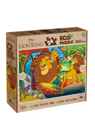 Puzzle dwustronne eko 24 el. Krl Lew Lisciani