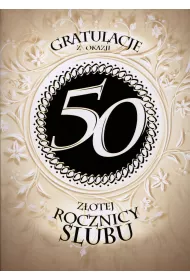 Art Nuvo Karnet 50 Rocznica �lubu