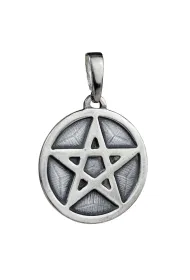 Sotis Pentagram pe�ny, oksydowany Ag925, 4,8g