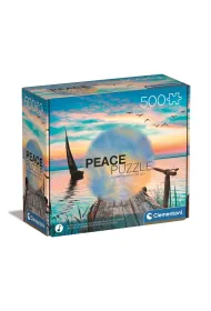 Puzzle 500 el. Collection Peaceful wind Clementoni