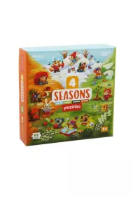 Puzzle 4 niesamowite pory roku Cubika