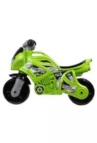 Motocykl zielony Technok