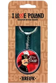 Pan Dragon Brelok I love Poland Gny lsk ILP-BRE-A-KAT-01