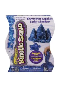 Kinetic Sand. Po�yskuj�cy piasek 454g niebieski * Spin Master
