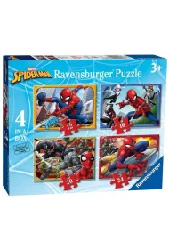 Puzzle 4w1 Spider-Man Ravensburger