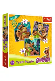 Puzzle 20,36,50 el. Scooby Doo Uwaga! Duchy! Trefl