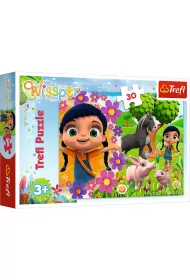 Puzzle 30 el. Niezwyk�y �wiat Wissper Trefl