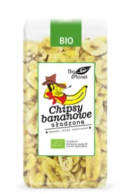 Bio Planet Chipsy bananowe s�odzone 150 g Bio