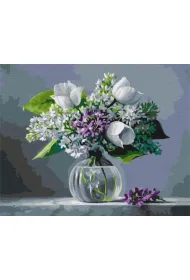 Brushme Malowanie po numerach - Wiosenna Rado�� 40x50cm