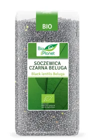 Bio Planet Soczewica czarna beluga 500 g Bio