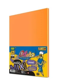 Alfa Pastello Papier ksero A4 pomara�czowych 80g 100 kartek