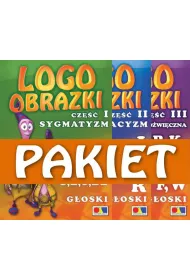 Pakiet Logoobrazki. Tomy 1-3: Sygmatyzm, Rotacyzm, Mowa bezd�wi�czna