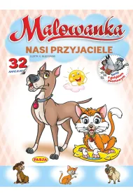 Nasi przyjaciele. Malowanka