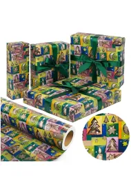 PaperHit Papier choinki Kolorowe �wi�ta X-Strong 38cmx20m