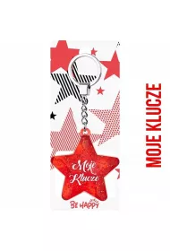 Be-Happy Gifts Brelok Gwiazdka Moje Klucze