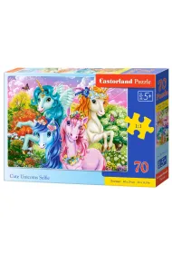 Puzzle 70 el. Cute Unicorns Selfie Castorland