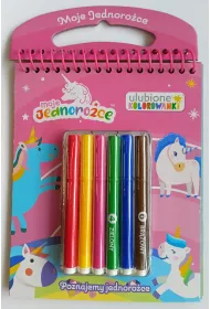 Moje jednoro�ce. Poznajemy jednoro�ce. Ulubione kolorowanki