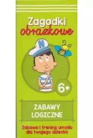Kapitan Nauka. Zagadki obrazkowe. Zabawy logiczne 6+