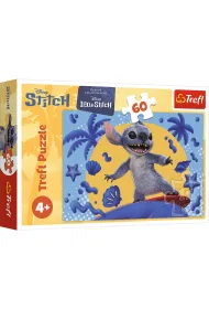 Puzzle 60 el. Dzie� ze Stitchem Trefl