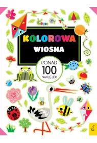 Kolorowa wiosna. Ponad 100 naklejek