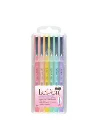 Marvy Cienkopisy Le Pen Pastel 6 szt.