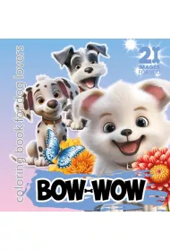 Kolorowanka usztywniana Bow Wow niebieska