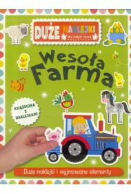 Du�e naklejki dla ma�ych r�czek weso�a farma