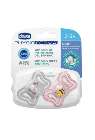 Chicco Smoczek uspokajaj�cy PhysioForma Light r�owy 2-6m