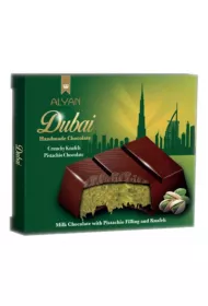 Alyan Dubajska Czekolada Mleczna z Nadzieniem Pistacjowym i Kunaf 100 g