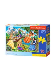 Puzzle 70 el. Princesses in Garden Castorland