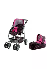 LeanToys W�zek dla lalek Alice g��boki spacer�wka gondola