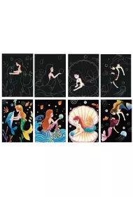 Twoje Hobby Mermaid. Magiczna zdrapka - wydrapywanka 21.0 x 29.8 cm