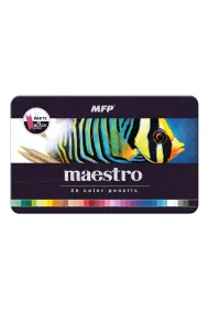 Kredki MFP o��wkowe metalowe pude�ko 6300628 36 szt.