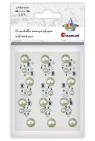 Titanum Kryszta�ki samoprzylepne na pasku