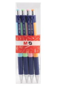 M&G D�ugopis pstrykany niebieski 0.7mm