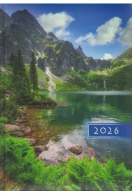 Kalendarz 2026 A5 dzienny krajobraz