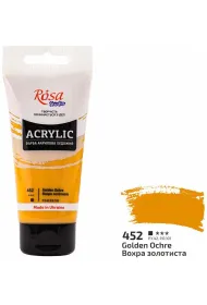 Rosa Farba akrylowa golden ochre 452 75ml