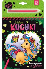 Pi�kne kucyki. Zdrapywanka z rysikiem